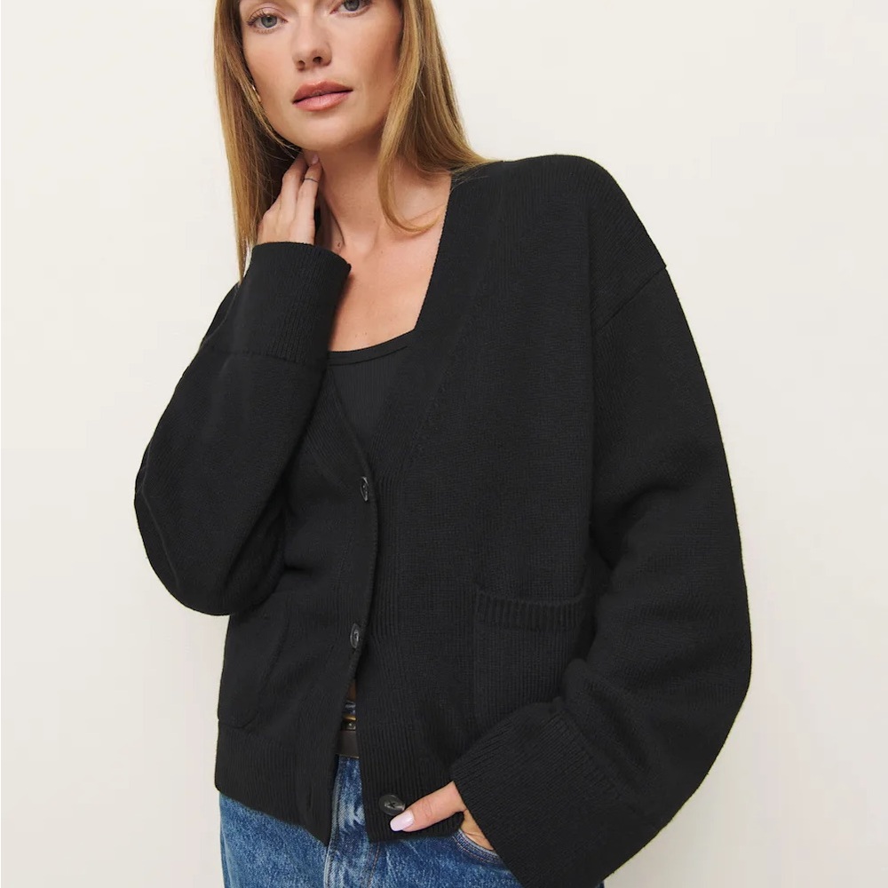 Reformation Black Women's Sweater